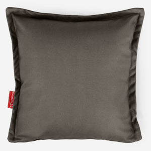 Fundas de Cojín 47 x 47cm - Cuero Vegano Gris