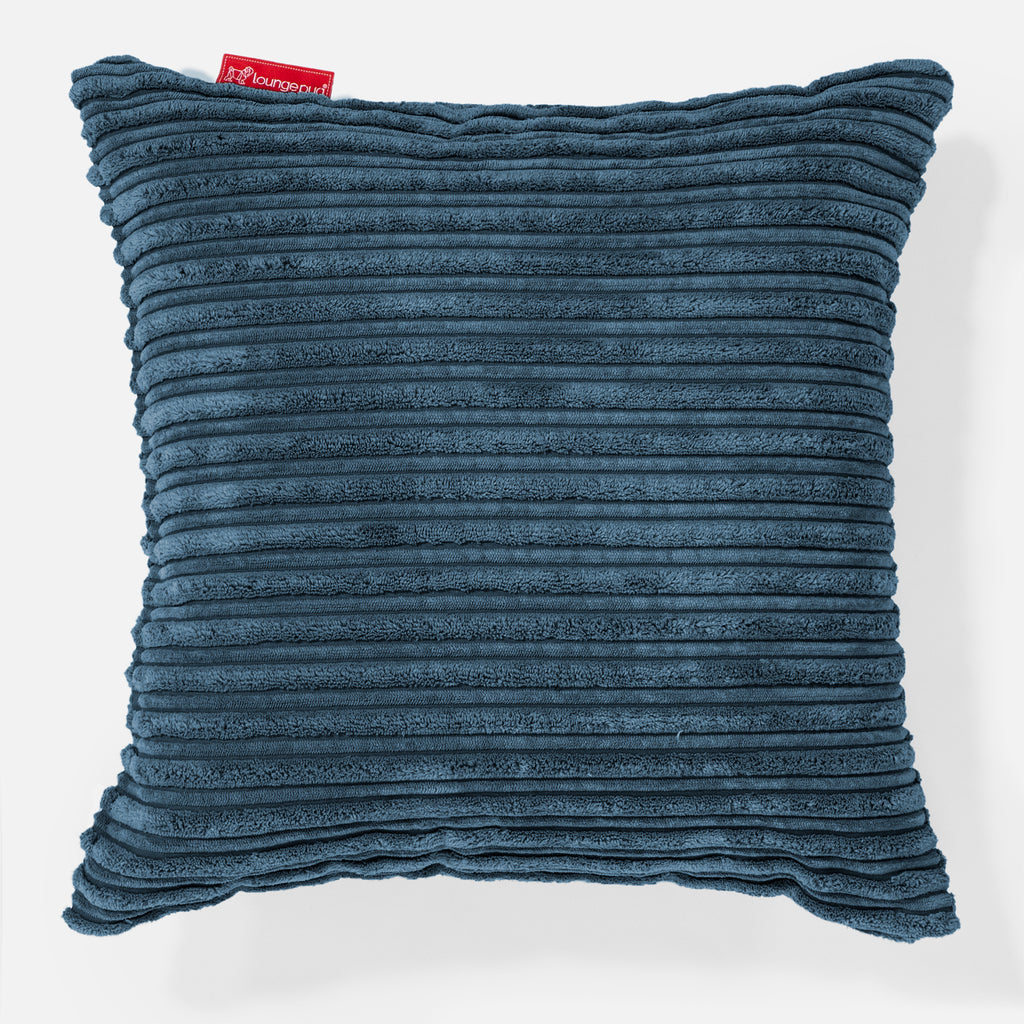 Cojín 47 x 47cm - Pana Clásica Azul marino 01