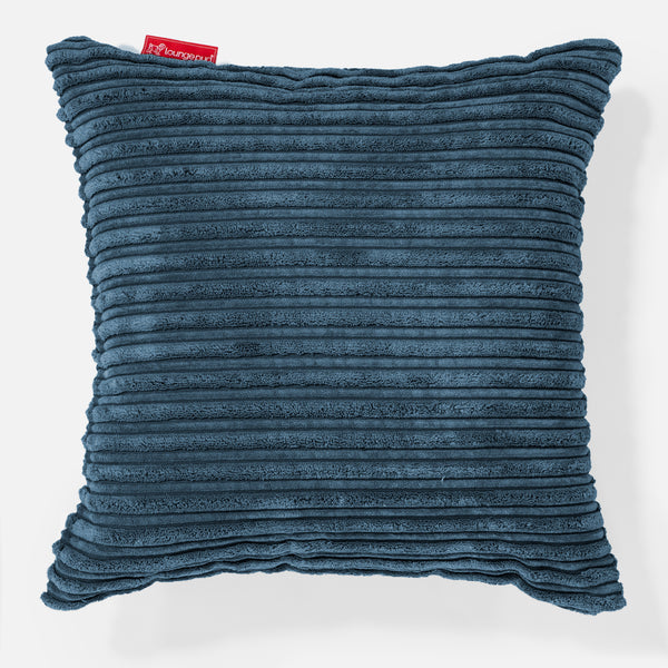 Cojín 47 x 47cm - Pana Clásica Azul marino 01