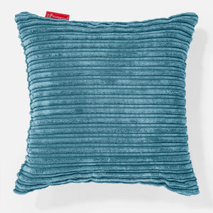Fundas de Cojín 47 x 47cm - Pana Clásica Egeo Azul