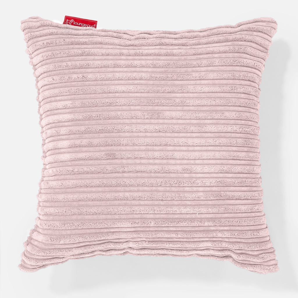 Cojín 47 x 47cm - Pana Clásica Rosa Claro 01