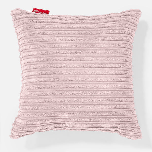 Cojín 47 x 47cm - Pana Clásica Rosa Claro 01
