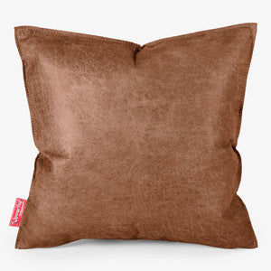 Fundas de Cojín 47 x 47cm - Cuero Envejecido Marrón británico
