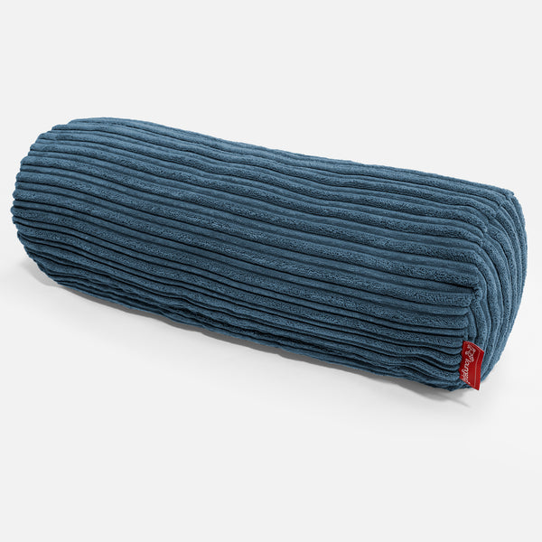 Cojín Cilíndrico 20 x 55cm - Pana Clásica Azul marino 01