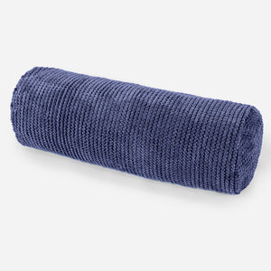 Fundas de Cojín Cilíndrico 20 x 55cm - Pompón Morado