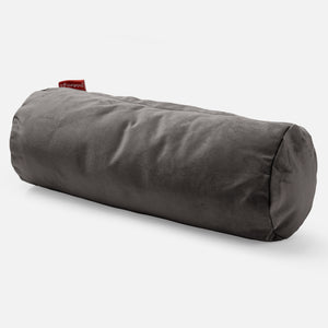 Fundas de Cojín Cilíndrico 20 x 55cm - Terciopelo Grafito