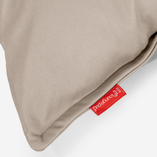 Fundas de Cojín Extra Grande 70 x 70cm - Cuero Vegano Marfil 03