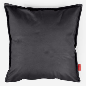 Fundas de Cojín Extra Grande 70 x 70cm - Cuero Vegano Negro