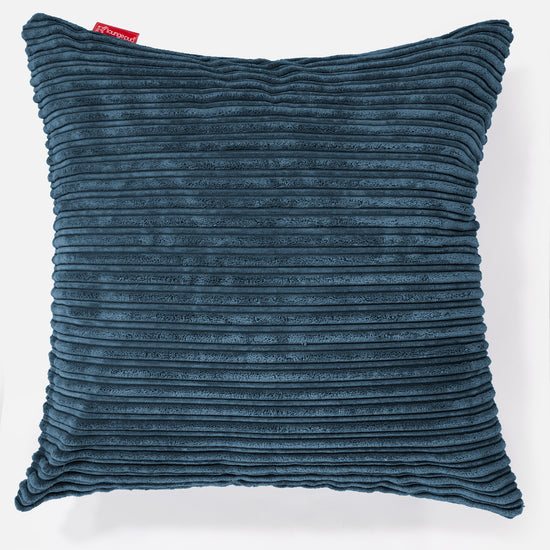 Cojín Extra Grande 70 x 70cm - Pana Clásica Azul marino 01