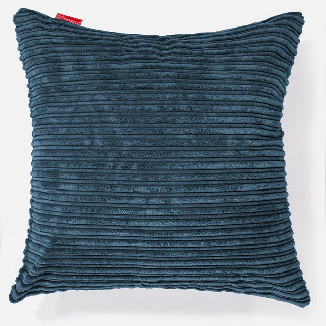 Cojín Extra Grande 70 x 70cm - Pana Clásica Azul marino 01
