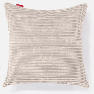 Fundas de Cojín Extra Grande 70 x 70cm - Pana Clásica Marfil