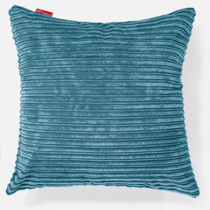 Fundas de Cojín Extra Grande 70 x 70cm - Pana Clásica Egeo Azul