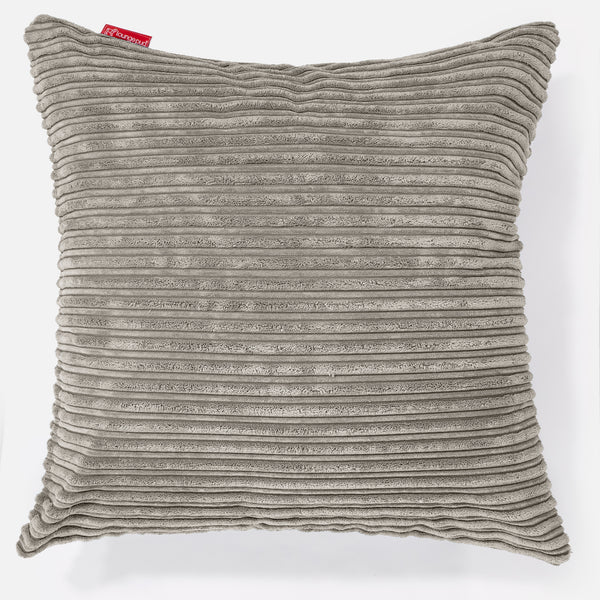 Cojín Extra Grande 70 x 70cm - Pana Clásica Visón 01