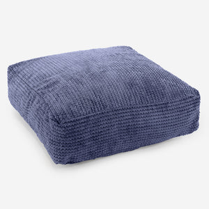 Cojín de Suelo Grande - Pompón Morado