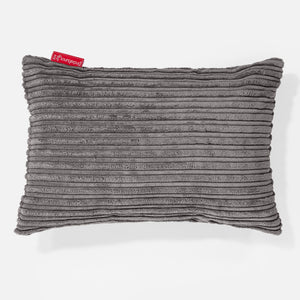 Fundas de Cojín Rectangular 35 x 50cm - Pana Clásica Grafito