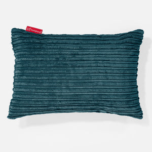 Fundas de Cojín Rectangular 35 x 50cm - Pana Clásica Turquesa