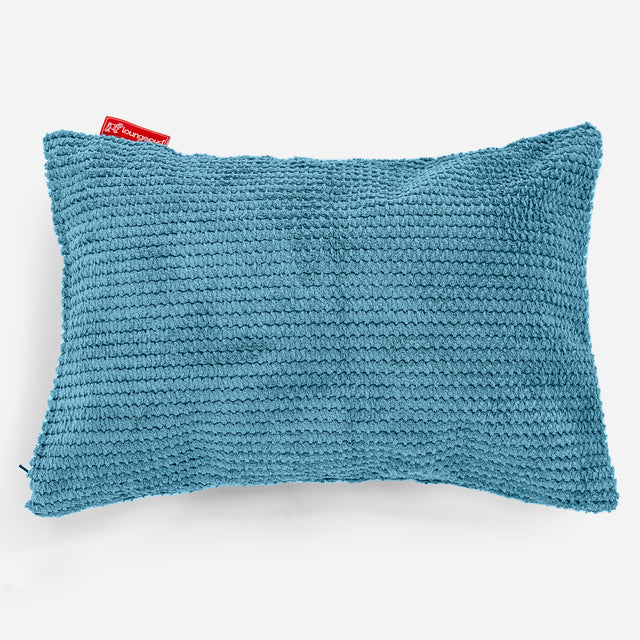 Cojín Rectangular 35 x 50cm - Pompón Egeo Azul 01