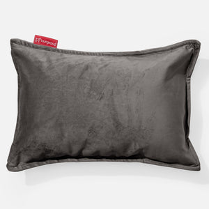 Fundas de Cojín Rectangular 35 x 50cm - Terciopelo Grafito