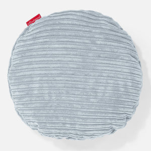 Fundas de Cojín Redondo 50cm - Pana Clásica Bebé Azul