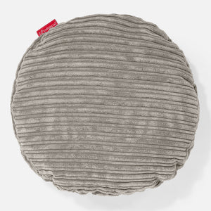 Fundas de Cojín Redondo 50cm - Pana Clásica Visón