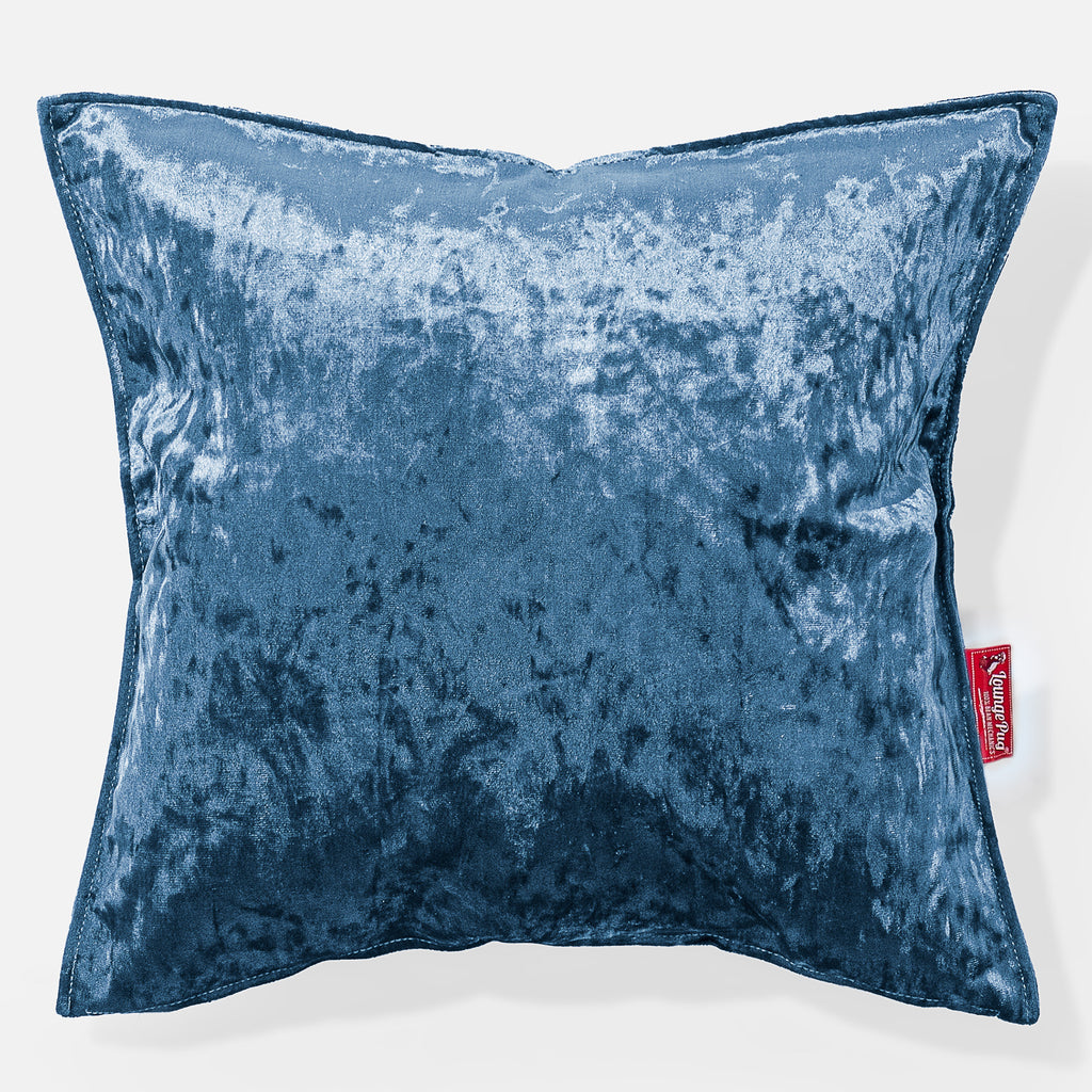 Cojín 47 x 47cm - Terciopelo Retro Turquesa 01