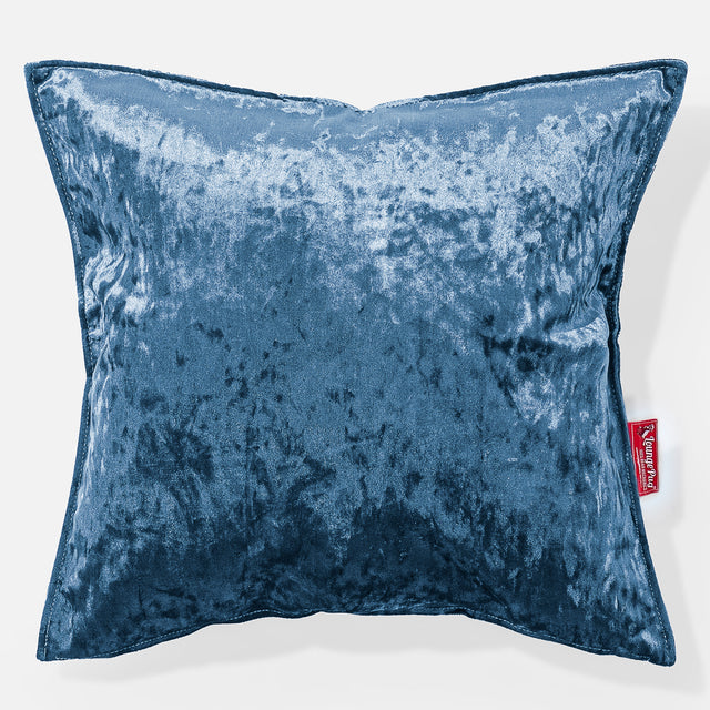 Cojín 47 x 47cm - Terciopelo Retro Turquesa 01