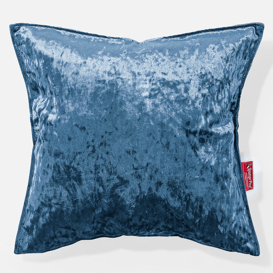 Cojín Gigante 70 x 70cm - Terciopelo Retro Turquesa 01