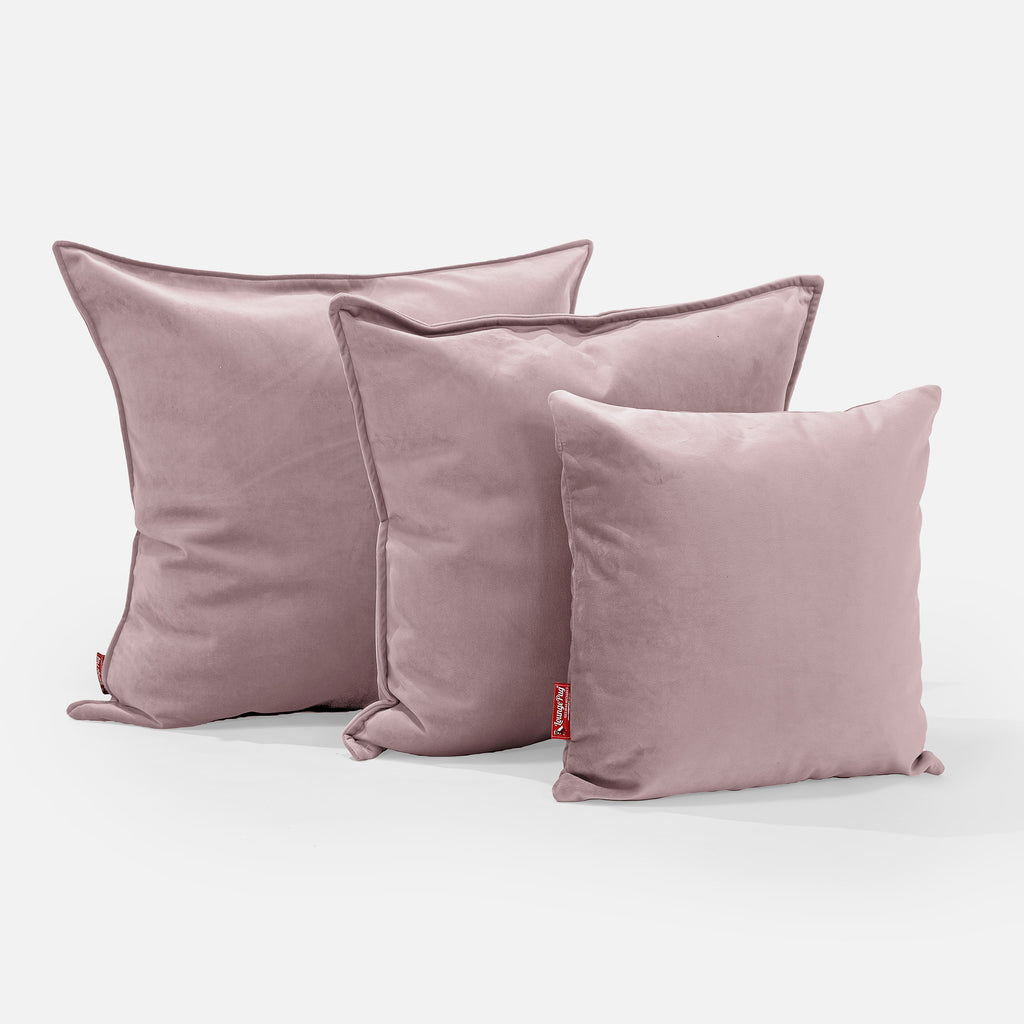 Cojín 47 x 47cm - Terciopelo Rosa 02
