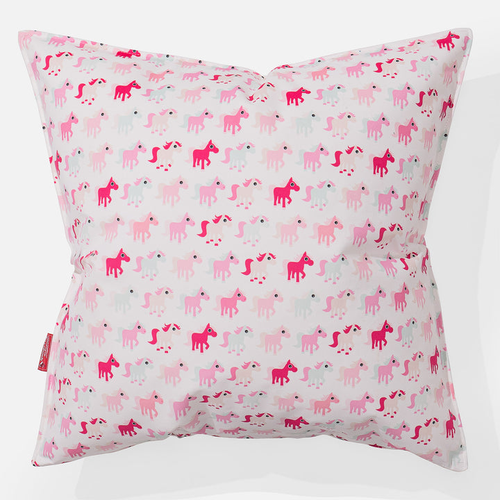 Cojín Extra Grande 70 x 70cm - Estampado Para Niños Pequeño Pony 01