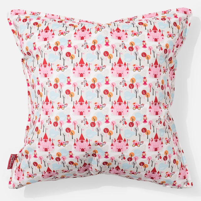 Cojín Extra Grande 70 x 70cm - Estampado Para Niños Princesa 01