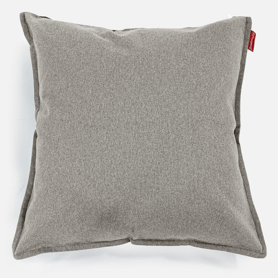 Cojín Gigante 70 x 70cm - Lana de Interalli Plata 01