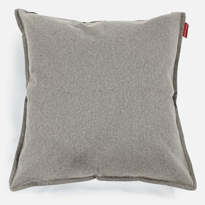Cojín Gigante 70 x 70cm - Lana de Interalli Plata 01