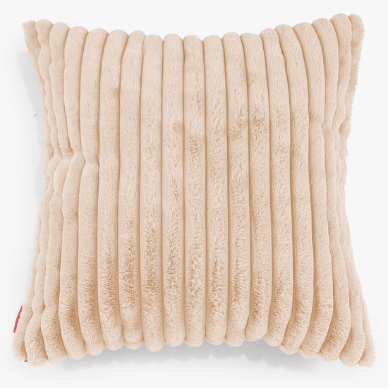 Fundas de Cojín Extra Grande 70 x 70cm - Pana de Felpa Ultra Durazno 01