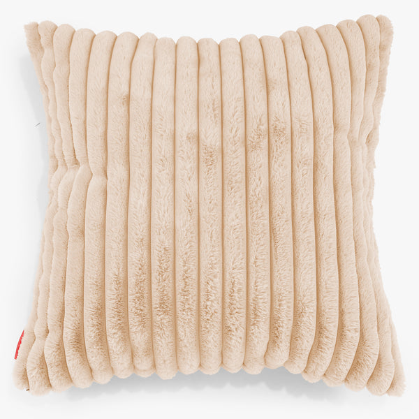 Fundas de Cojín Extra Grande 70 x 70cm - Pana de Felpa Ultra Durazno 01