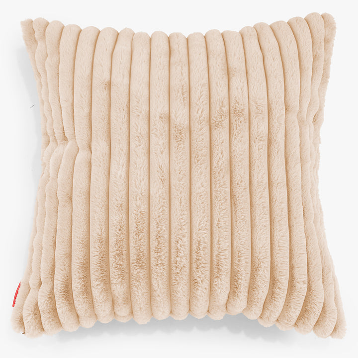 Fundas de Cojín Extra Grande 70 x 70cm - Pana de Felpa Ultra Durazno 01