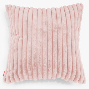 Fundas de Cojín Extra Grande 70 x 70cm - Pana de Felpa Ultra Rosa Empolvado