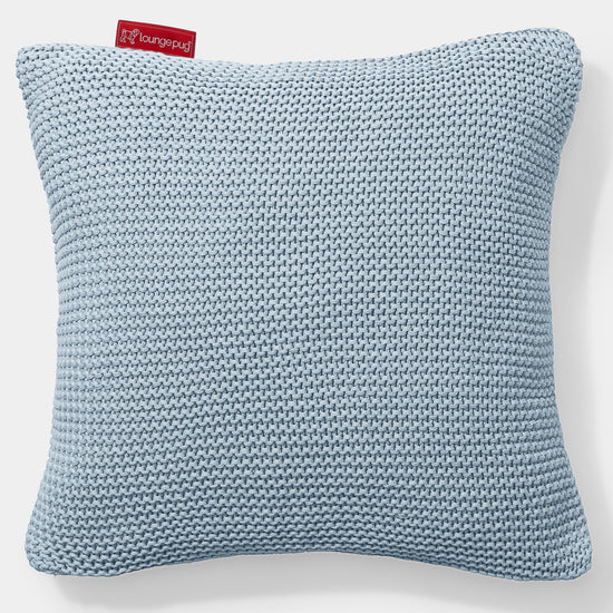 Cojín 47 x 47cm - Algodón 100% Ellos Azul Brumoso 01