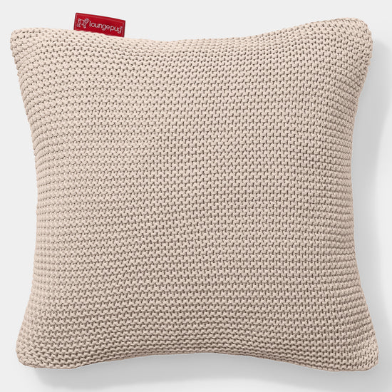 Cojín 47 x 47cm - Algodón 100% Ellos Crema 01
