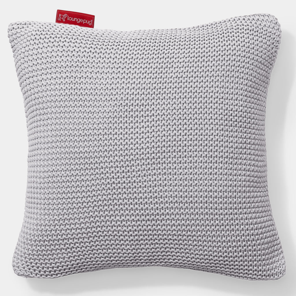 Cojín 47 x 47cm - Algodón 100% Ellos Gris claro 01