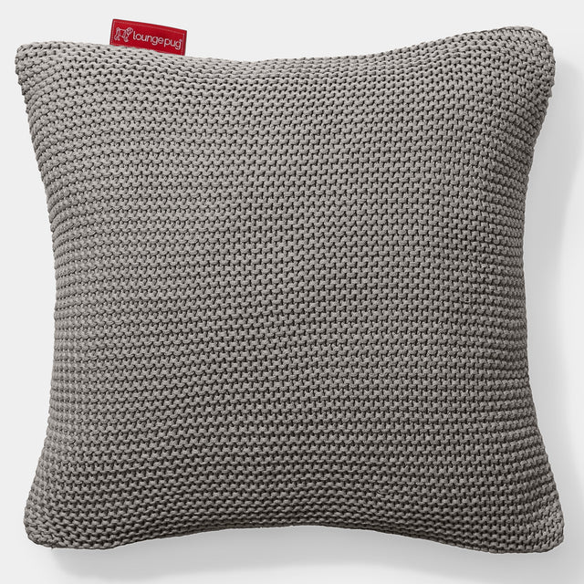 Cojín 47 x 47cm - Algodón 100% Ellos Gris 01