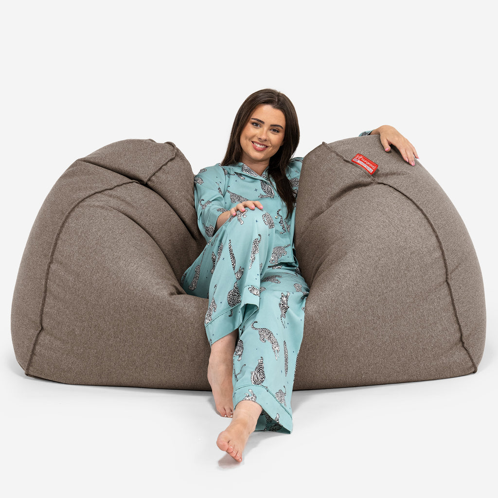 Enorme Sofá / Puff Gigante - Lana de Interalli Galleta 02