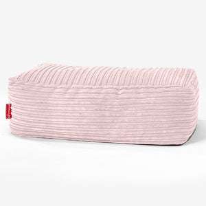 Reposapiés Gigante - Pana Clásica Rosa Claro