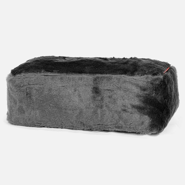CloudSac 100 Reposapiés Viscoelástico - Piel Sintética Negro 01
