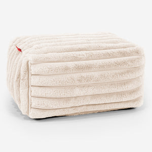 Reposapiés - Pana de Felpa Ultra Crema