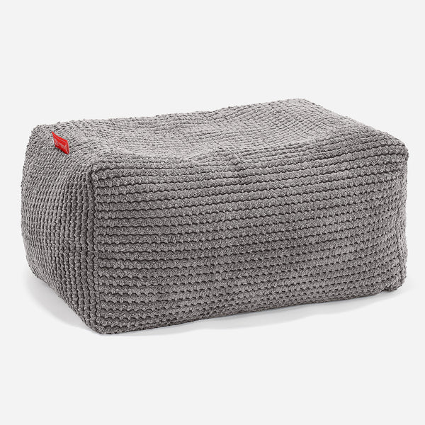 Escabel - Pompón Carbón Gris 01