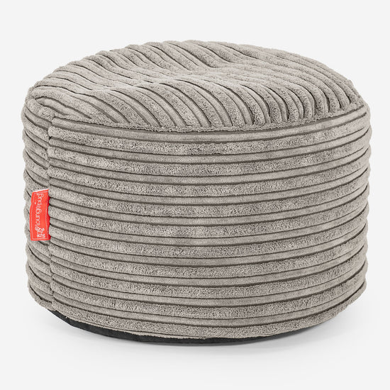 Escabel Redondo - Pana Clásica Visón 01