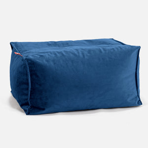 Reposapiés - Terciopelo Azul Marino