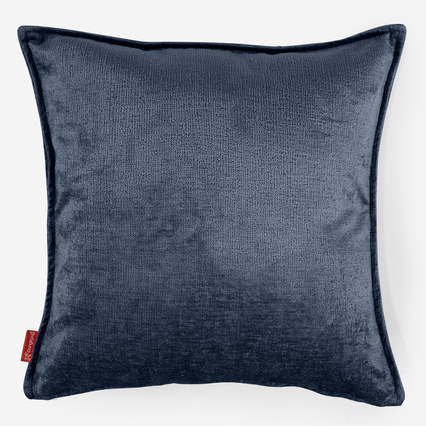 Fundas de Cojín Extra Grande 70 x 70cm - Chenille Azul marino 01