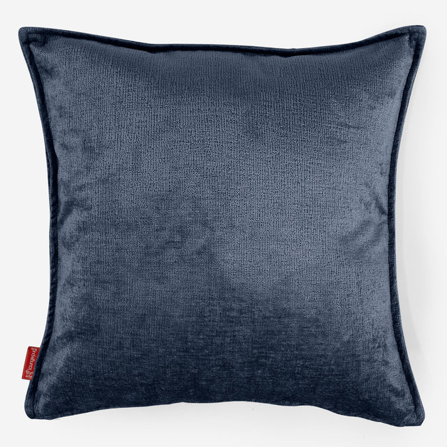 Fundas de Cojín Extra Grande 70 x 70cm - Chenille Azul marino 01