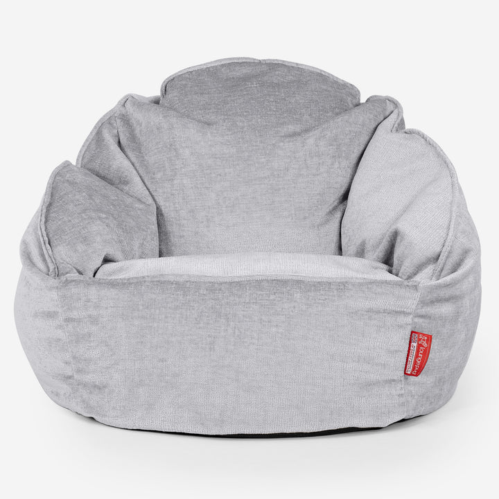 Puf Bubble - Chenille Gris 01